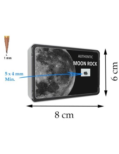 Fragments de la Lune et de la planète Mars ! Taille L