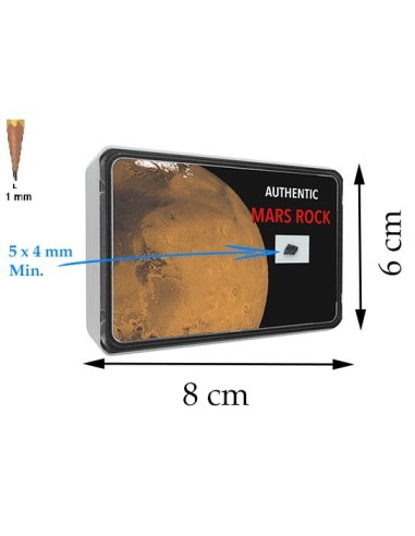Fragments de la Lune et de la planète Mars ! Taille L