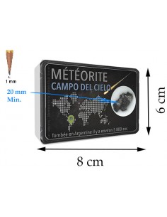 Météorite ferreuse : Campo... 2