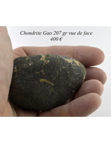 Météorite Chondrite H5 GAO 207 gr