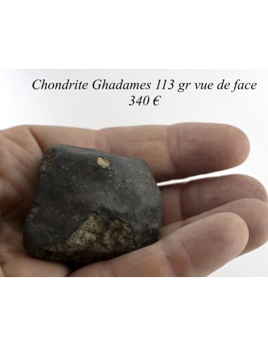 Météorite Chondrite L6 Ghadames 113 gr