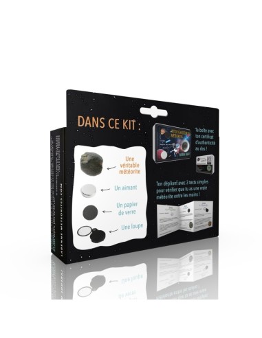 Kit pour petit chasseur de météorites ! -- NWA 869