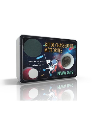 Kit pour petit chasseur de météorites ! -- NWA 869