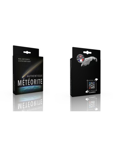 Trio de météorites et tectite "indochinite"