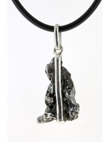 Météorite Campo del Cielo montée sur pendentif