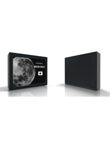 Fragment de météorite lunaire en écrin à acheter